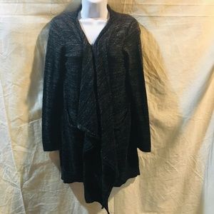 Zara Womens M Knit Ruffled Duster❤️